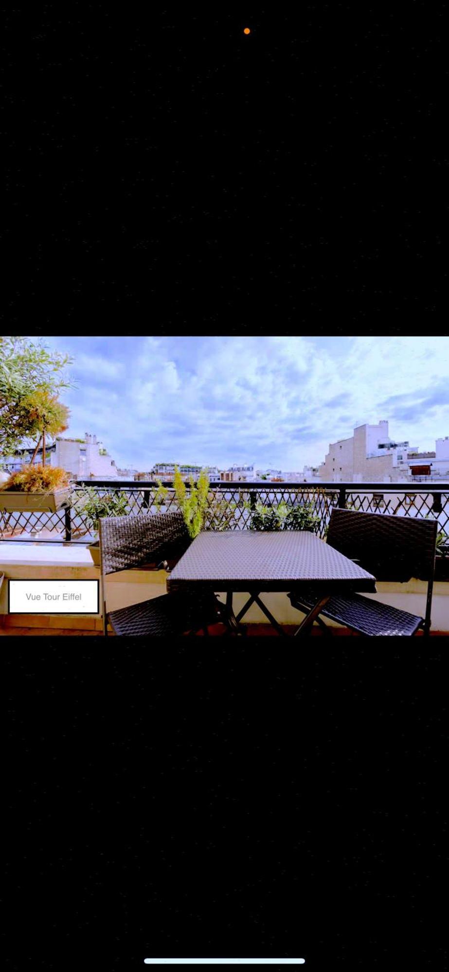 Appart Terrasse Vue Tour Eiffel Paříž Exteriér fotografie
